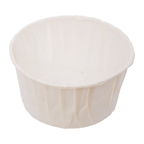SOUFFLÉ BAKING CASE WHITE 62X40MM 50PCS (#14789)