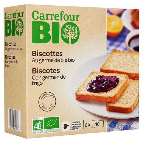 ORGANIC WHEAT GERM BISCOTTES 300G (#118063)