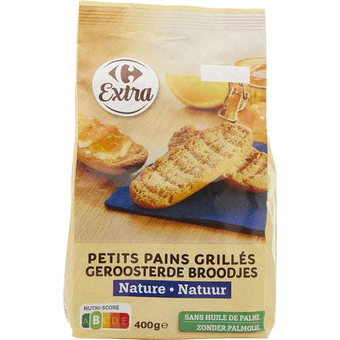 PLAIN WHEAT TOASTS 400G (#118066)