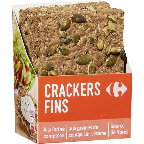 WHOLEWHEAT CRACKERS 175G (#117195)