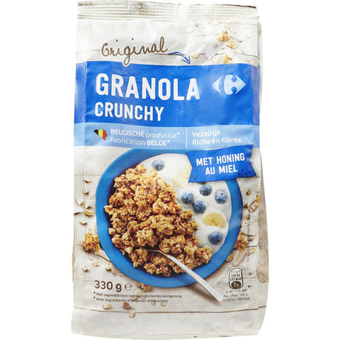CRUNCHY HONEY GRANOLA 330G (#118278)
