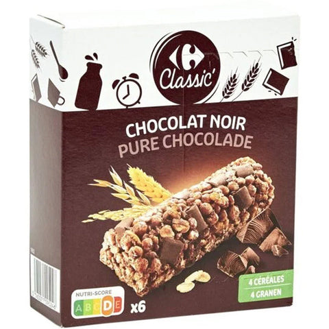 DARK CHOCOLATE CEREAL BARS 21G (#116603)