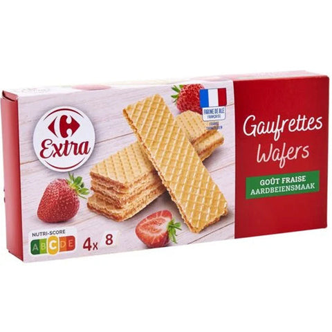 STRAWBERRY WAFERS 160G (#116809)