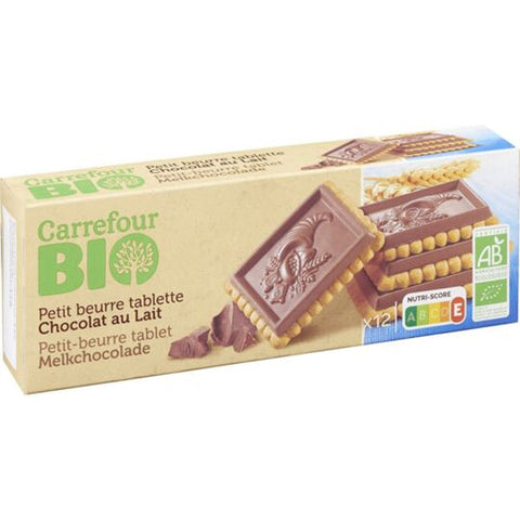 ORGANIC MILK CHOCOLATE COOKIES 150G (#116815)
