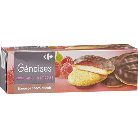 DARK CHOCOLATE RASPBERRY COOKIES 150G (#116494)