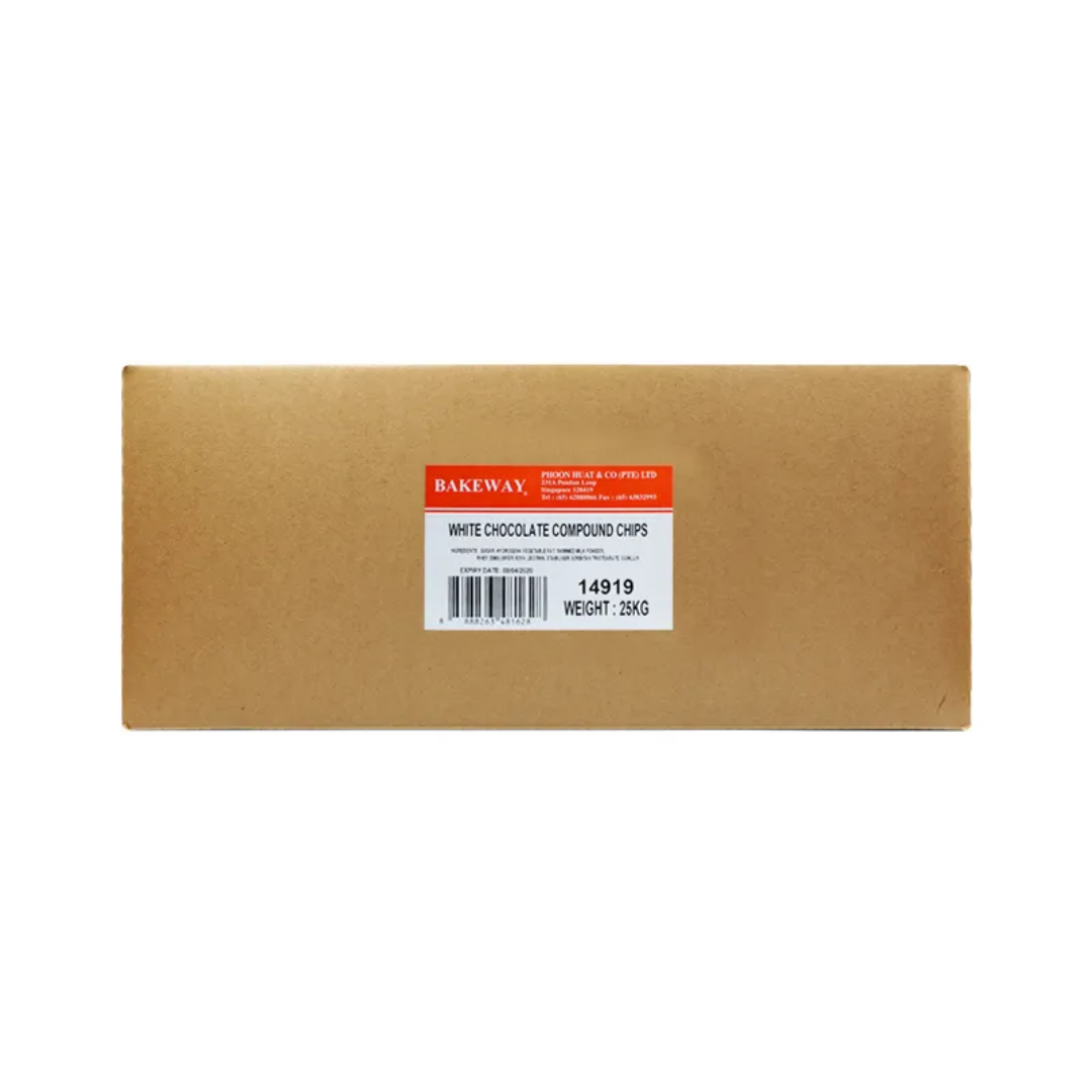 CHOC COMP WHITE 11000 CHIP 25KG / BC ISW-DR-110SG-S11 (