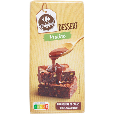 PRALINE COOKING CHOCOLATE 200G (#116653)