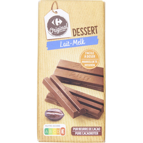 MILK COOKING CHOCOLATE 200G (#116654)