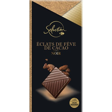 DARK CHOCOLATE COCOA BEAN CHIPS 100G (#116626)