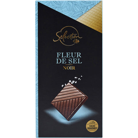 DARK CHOCOLATE WITH SEA SALT 100G (#122414)