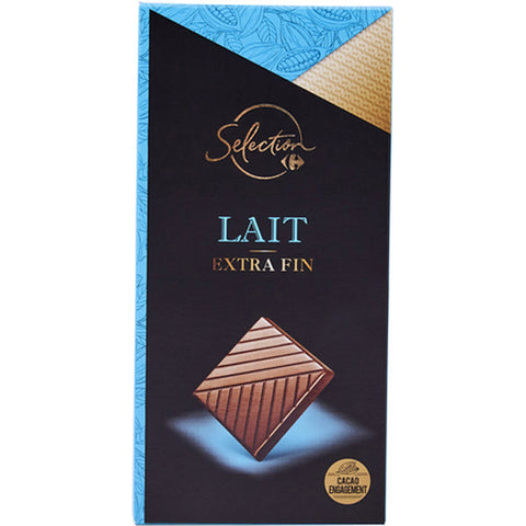 EXTRA FINE MILK CHOCOLATE 100G (#122417)