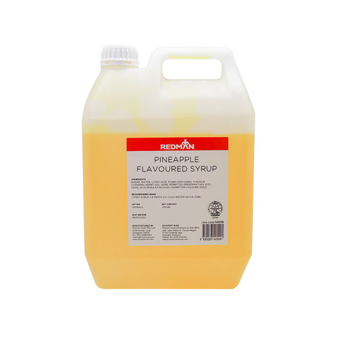 PINEAPPLE FLAVOURED SYRUP 5KG (#14939)