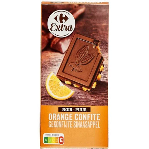 DARK CHOCOLATE ORANGE CHIPS 200G (#116632)