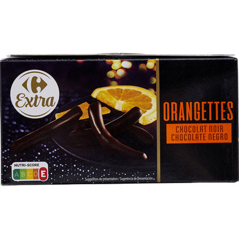 DARK CHOCOLATE WITH ORANGE 200G (#116704)