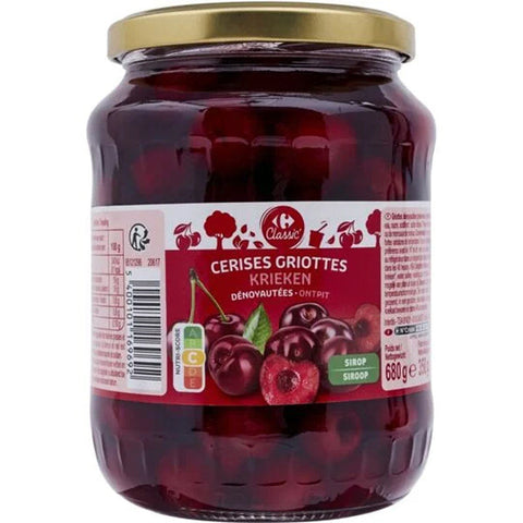 PITTED CHERRIES IN SYRUP 350G (#115932)