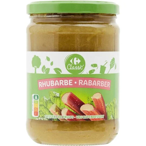 APPLE RHUBARB COMPOTE JAR 580G (#115922)