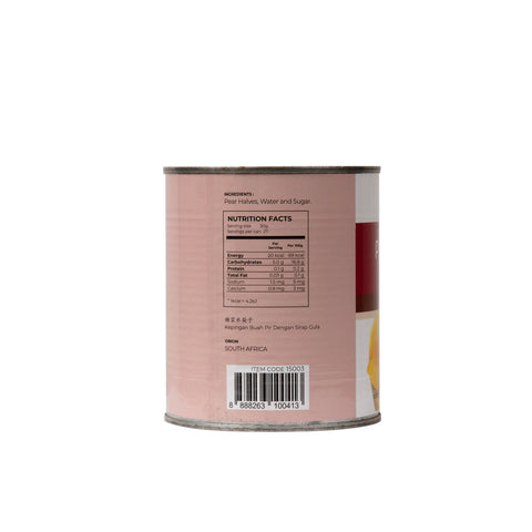 PEAR HALVES IN SYRUP 825G (#15003)