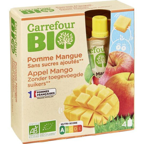 ORG APP MANGO W/O ADD SUGAR POUCH 90G (#115007)