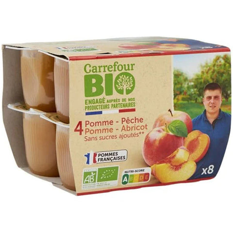 ORGANIC PEACH APRICOT DESSERT 100G (#115027)