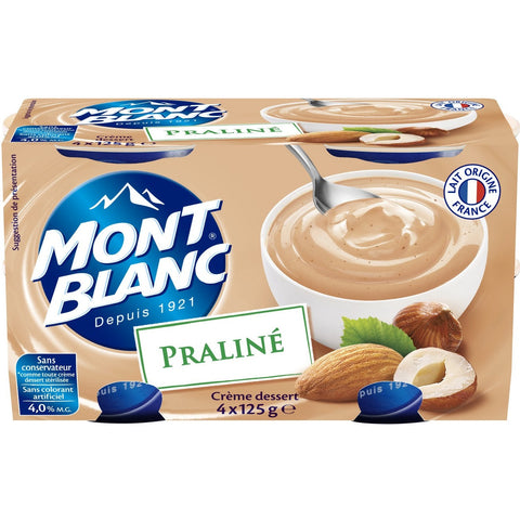 PRALINE CREAM DESSERT 125G (#115626)