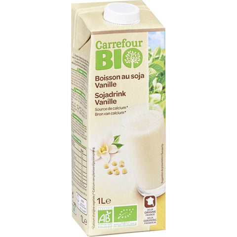 ORG VANILLA SOY MILK 1L (#118866)