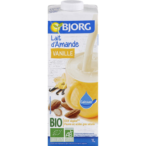 ORG VANILLA ALMOND MILK 1L (#118872)