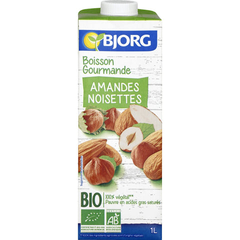 ORG ALMOND HAZELNUT MILK 1L (#118870)