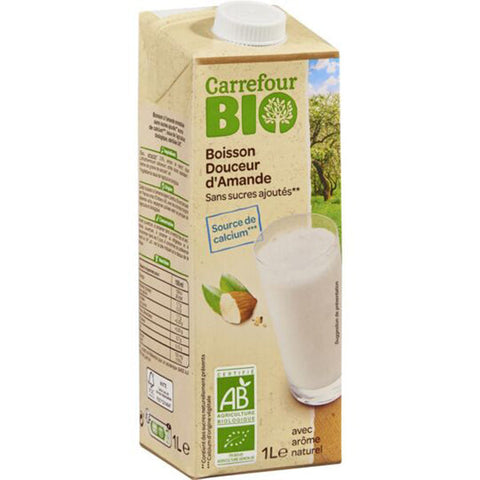 ORG ALMOND MILK NO SUGAR 1L (#118871)