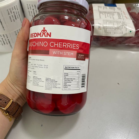 MARASCHINO CHERRY- RED 26OZ (#15112)