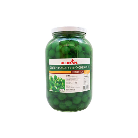 MARASCHINO CHERRY- GREEN 1GAL (#15117)