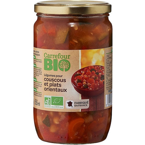 ORGANIC VEGETABLES FOR COUSCOUS 660G (#117064)