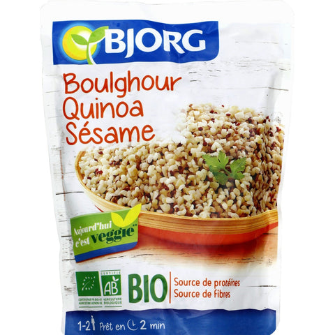 ORGANIC BULGUR QUINOA SESAME 250G (#117649)