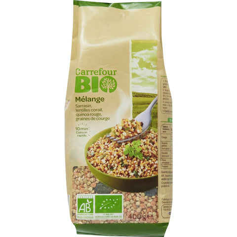 BUCKWHEAT QUINOA LENTILS 400G (#117652)