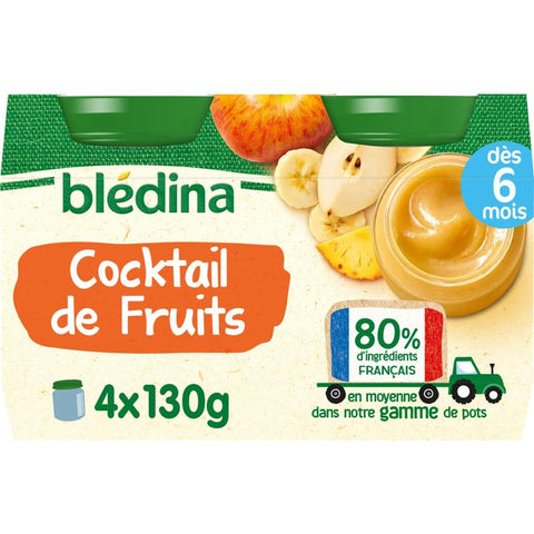 FRUIT COCKTAIL COMPOTE 130G (#118342)