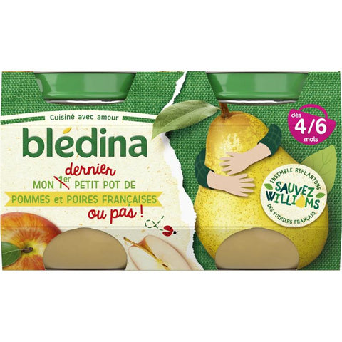 APPLE PEAR COMPOTE 130G (#118312)