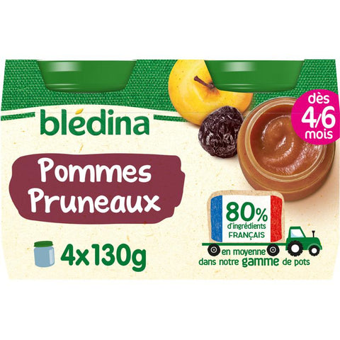 APPLE PRUNE COMPOTE 130G (#118313)
