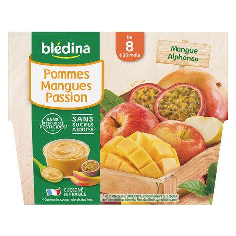 APPLE MANGO PASSION COMPOTE 100G (#118332)