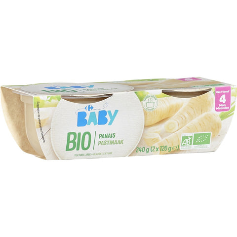ORG PARSNIP PUREE 120G (#118310)