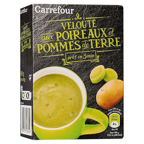 DEHYDRATED LEEK POTATO SOUP 20G (#117782)