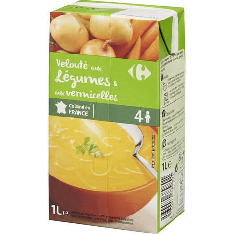 VEGETABLE VERMICELLI SOUP 1L (#117754)