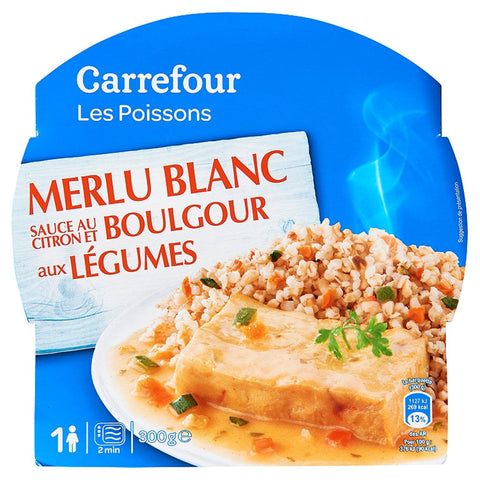 WHITE HAKE WITH BULGUR 300G (#117068)