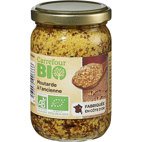 ORGANIC OLD-FASHIONED MUSTARD 200G (#120326)