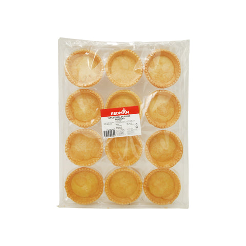 TARTLET SHELL BIG ROUND - SAVOURY 70MM 12PC (#15247)