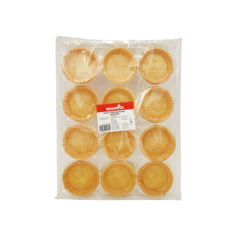 TARTLET SHELL BIG ROUND - SAVOURY 70MM 12PC (#15247)