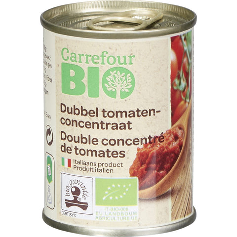 ORGANIC DOUBLE TOMATO PASTE 140G (#117877)