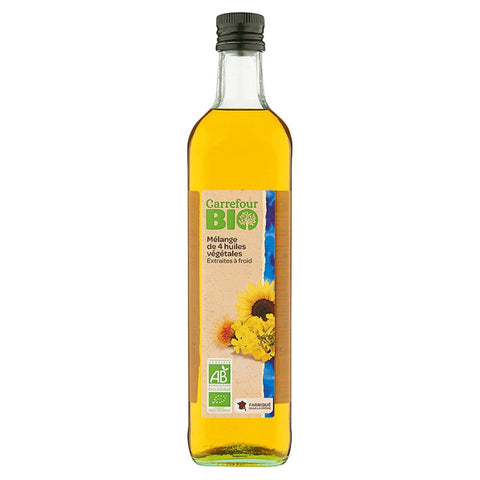 ORGANIC 4 VEGETABLE OIL 75CL (#117986)