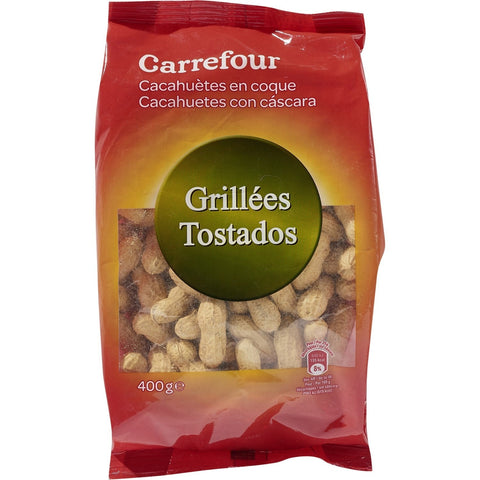 ROASTED WHOLE PEANUTS 400G (#117559)