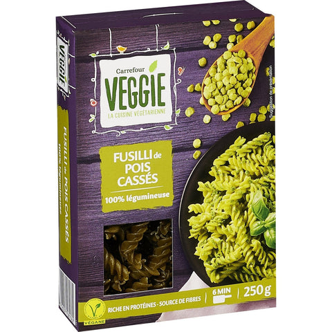 VEGAN SPLIT PEA FUSILLI PASTA 250G (#117715)