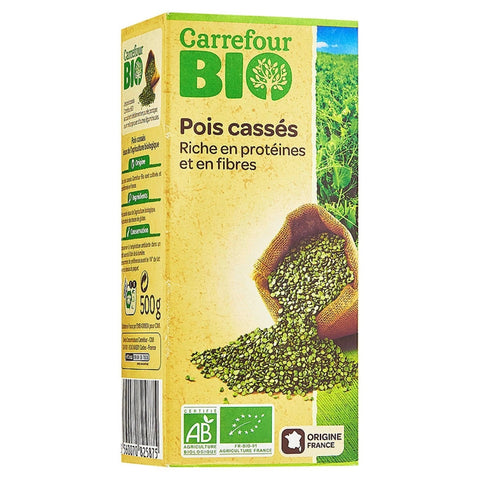 ORGANIC SPLIT PEAS 500G (#117638)
