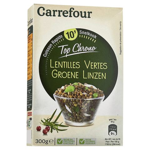 GREEN LENTILS 300G (#117628)